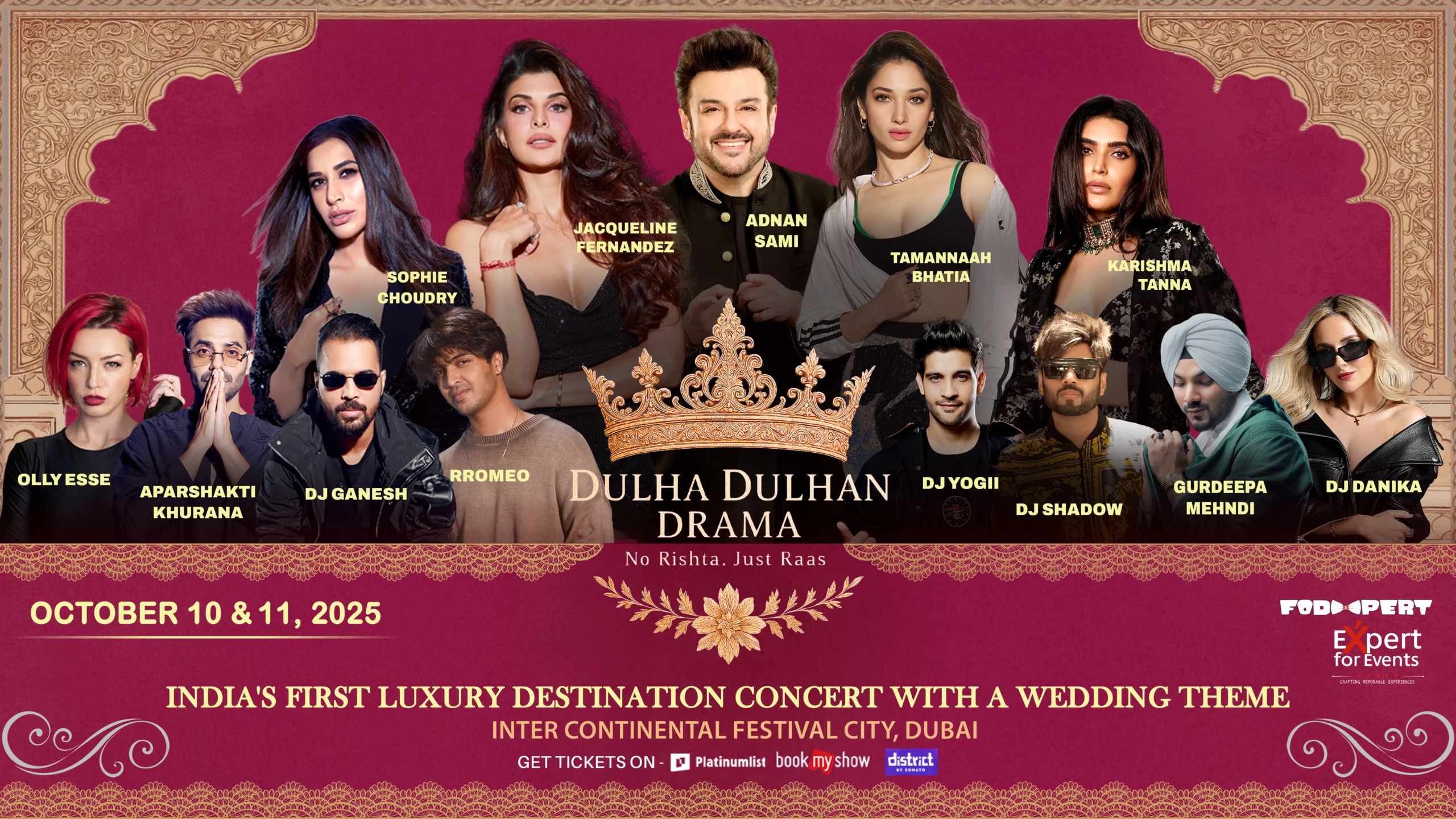 Get Ready, Dubai: The “Big Fat Indian Wedding” Gets a Superstar Concert Twist!